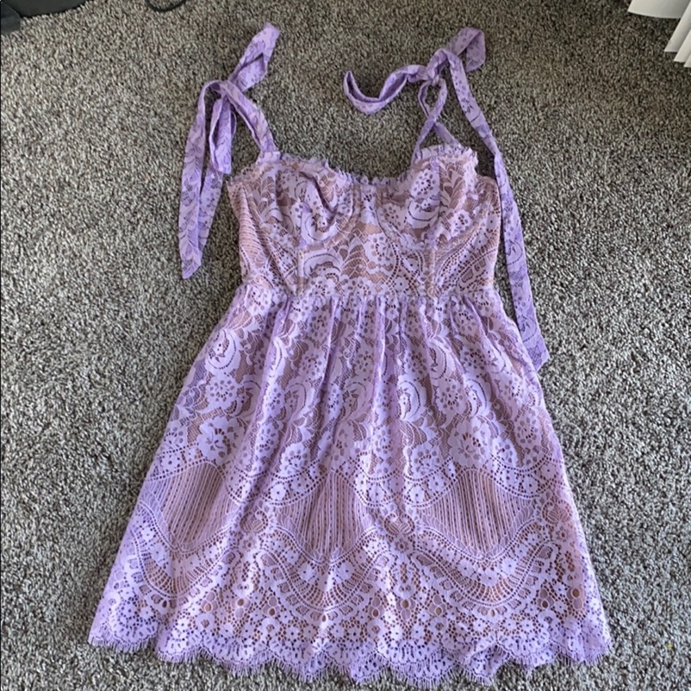 For Love and Lemons Tie dress